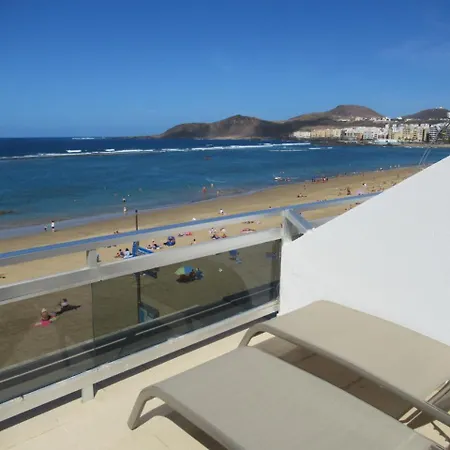 Apartamento 1ª Linea Canteras -vista Mar Con Terraza Y Wifi - 307 Las Palmas de Gran Canaria